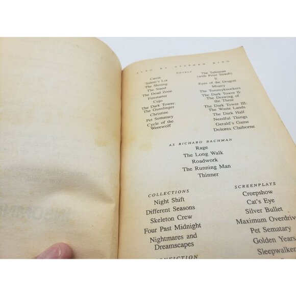 Stephen King Insomnia 1994 Paperback Book - Picture 4 of 12